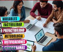 Elaboración de proyectos integrales en Ambato. Elaboracion de Tesis de Grado en Ambato