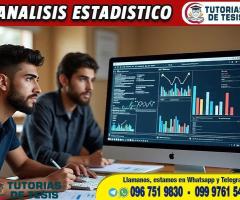 No estás solo en tu tesis, nosotros te acompañamos, Estadística No Parámetrica en Riobamba