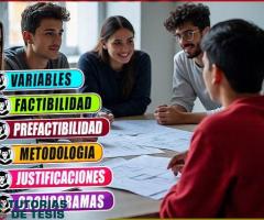 Elaboración de proyectos integrales en Santo Domingo, Elaboración de Tesis de Grado