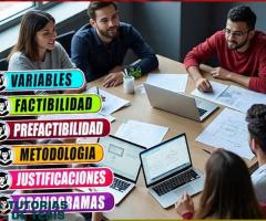 Elaboración de proyectos prefactibilidad y matrices FODA en Puyo Hacemos Tesis en Puyo