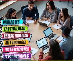 Elaboración de proyectos en Riobamba. Asesoria para elaborar tesis monografias tesinas