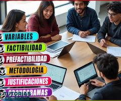 Elaboracion de Proyectos de investigación en Esmeraldas, FODA y planes de negocio en Esmeraldas